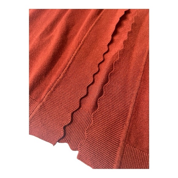 Stitch Fix: Evolution by Cyrus Davison Scallop Edge Cardigan in Colorado NWOT - Picture 10 of 14